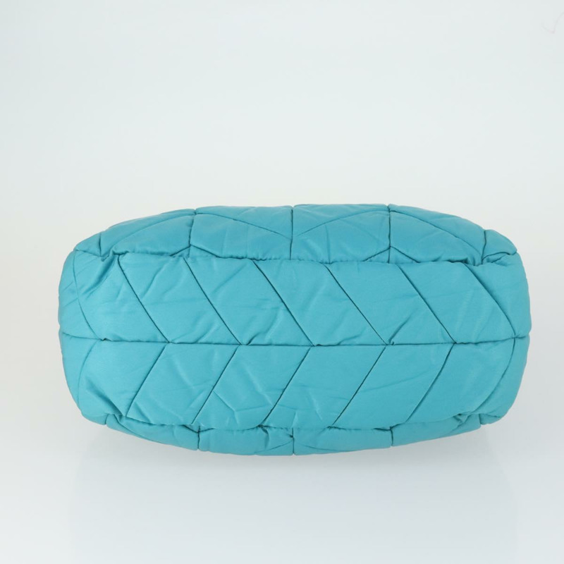 【日本直送】PRADA 尼龍藍金肩包 正品 169057V-4