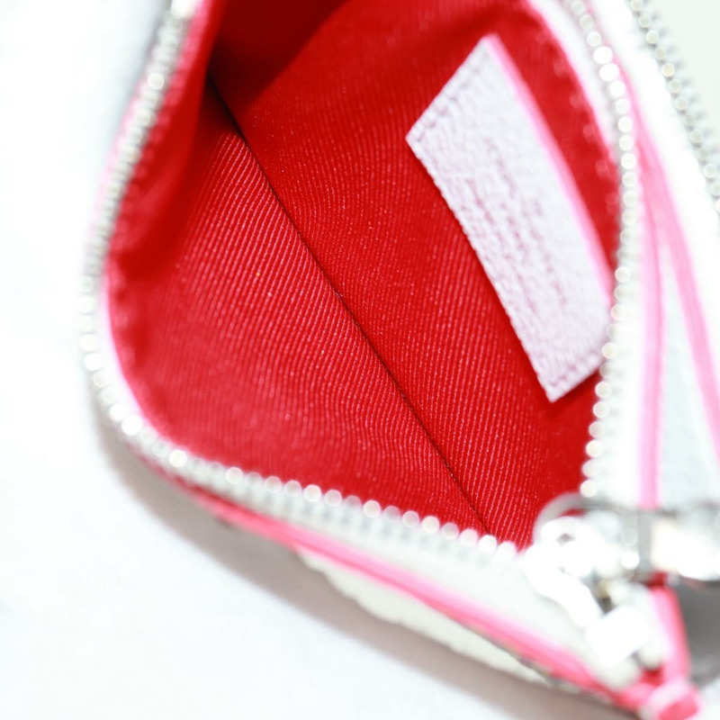 【日本直送】路易威登 Damier Spray 雙拉鍊卡包 白色 M81430 LV 正品 166392M-17