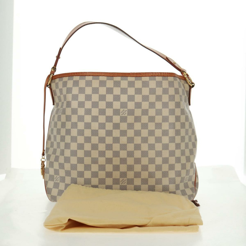 【日本直送】路易威登 Damier Azur Delightful PM 單肩包 N41447 LV 正品 159838V-11
