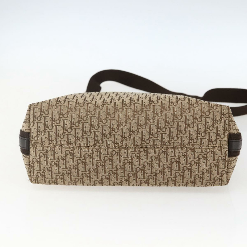 【日本直送】Christian Dior Trotter帆布肩背包 米色 銀色 正品 ep13255A-4