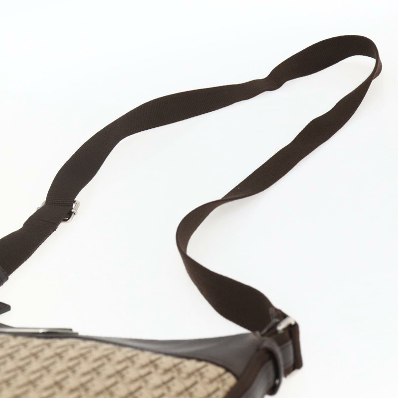 【日本直送】Christian Dior Trotter帆布肩背包 米色 銀色 正品 ep13255A-7