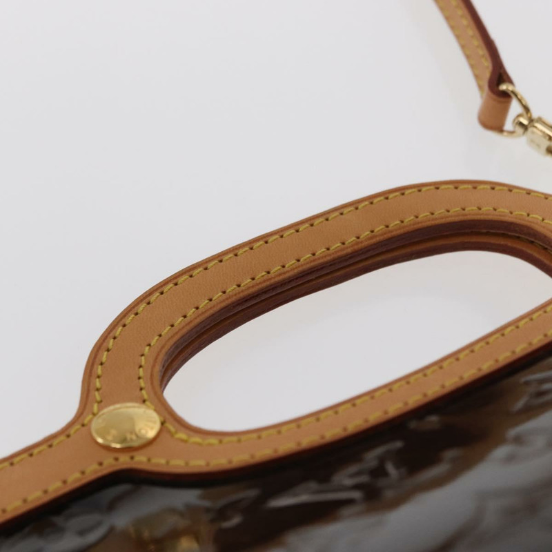 【日本直送】路易威登 Monogram Vernis Roxbury Drive 手袋 Amarante M91995 LV Auth ep13289V-13