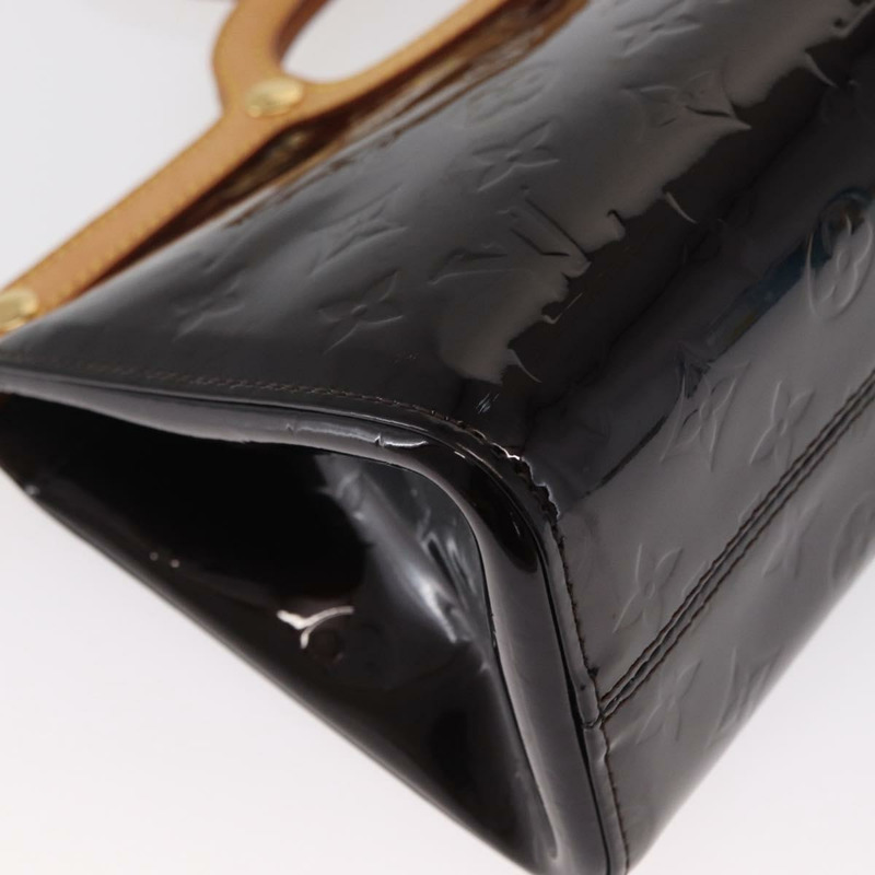 【日本直送】路易威登 Monogram Vernis Roxbury Drive 手袋 Amarante M91995 LV Auth ep13289V-16