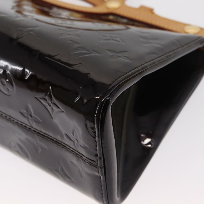 【日本直送】路易威登 Monogram Vernis Roxbury Drive 手袋 Amarante M91995 LV Auth ep13289V-17