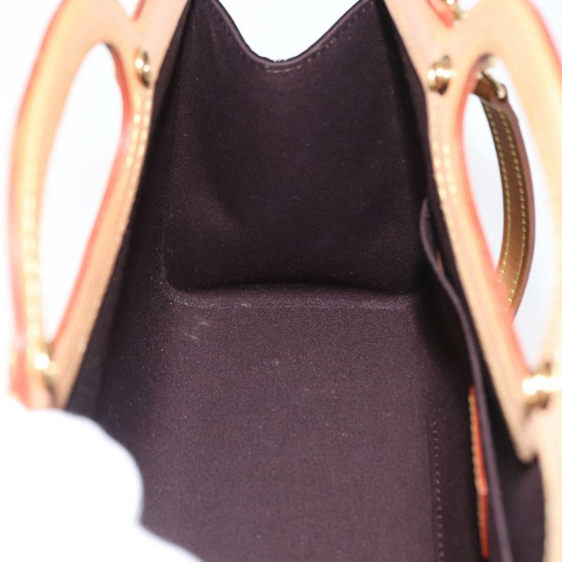 【日本直送】路易威登 Monogram Vernis Roxbury Drive 手袋 Amarante M91995 LV Auth ep13289V-22