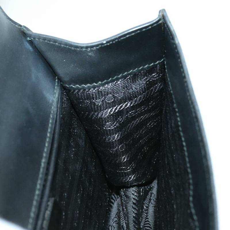 【日本直送】PRADA 銀色 Safiano 皮革單肩包 正品 ka2032V-21