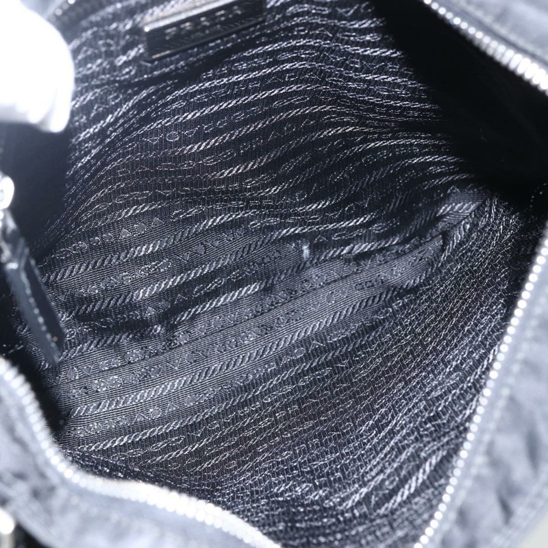 【日本直送】PRADA 單肩包 尼龍 黑色 銀色 正品 ep13306V-9