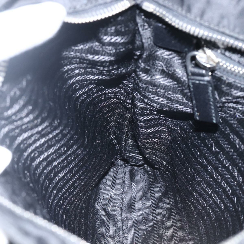 【日本直送】PRADA 單肩包 尼龍 黑色 銀色 正品 ep13306V-22