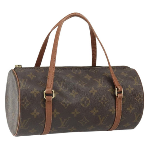 路易威登 Monogram Papillon 26 手提包 M51386 LV Auth ep13125A