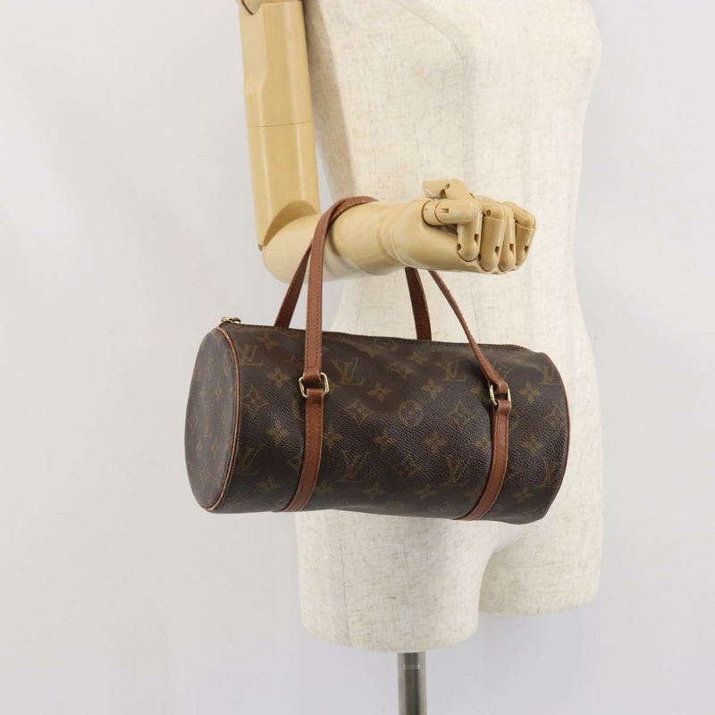 【日本直送】路易威登 Monogram Papillon 26 手提包 M51386 LV Auth ep13125A-19