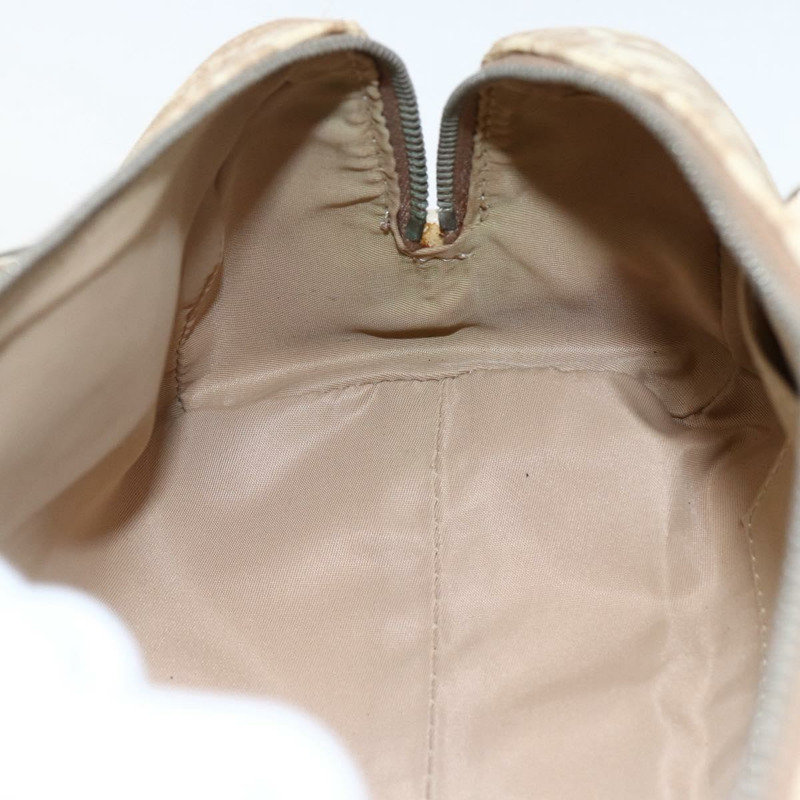 【日本直送】Christian Dior Trotter帆布手提包 PVC 米色銀色 正品 170126V-19