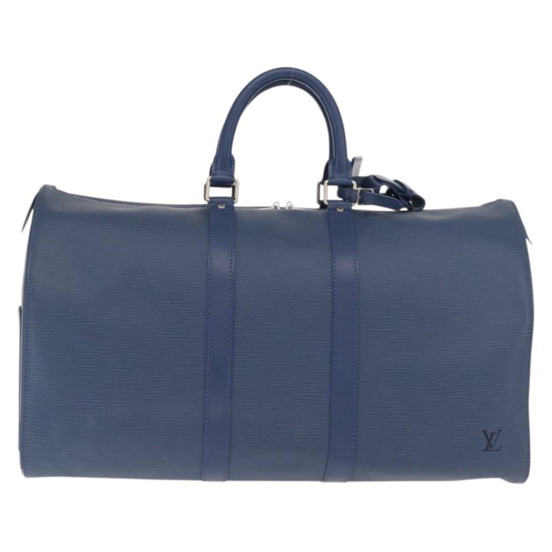 【日本直送】路易威登 Epi Keepall 45 波士頓包 藍色 M42975 LV 正品 171352SAV-12