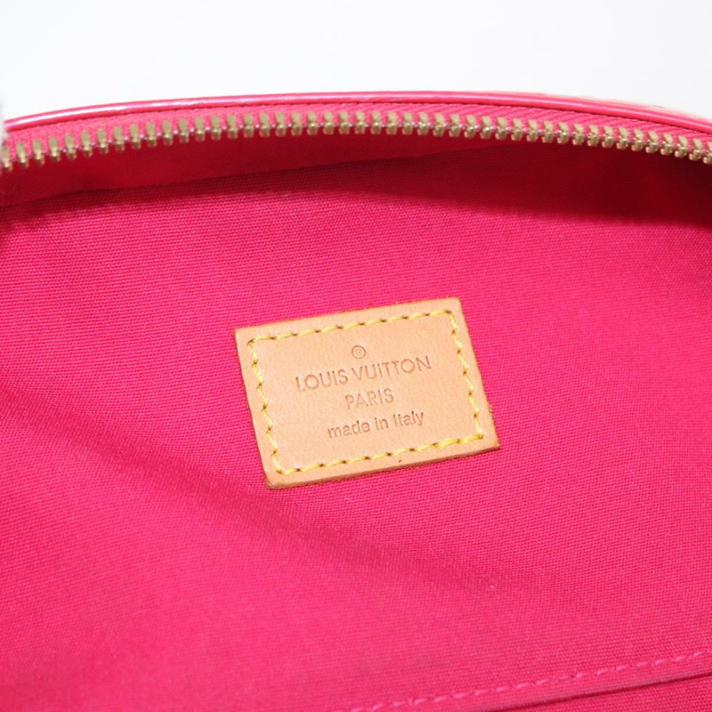 【日本直送】路易威登 Vernis Sullivan 豎款手提包，玫紅色 M91259，LV 正品 171369V-18