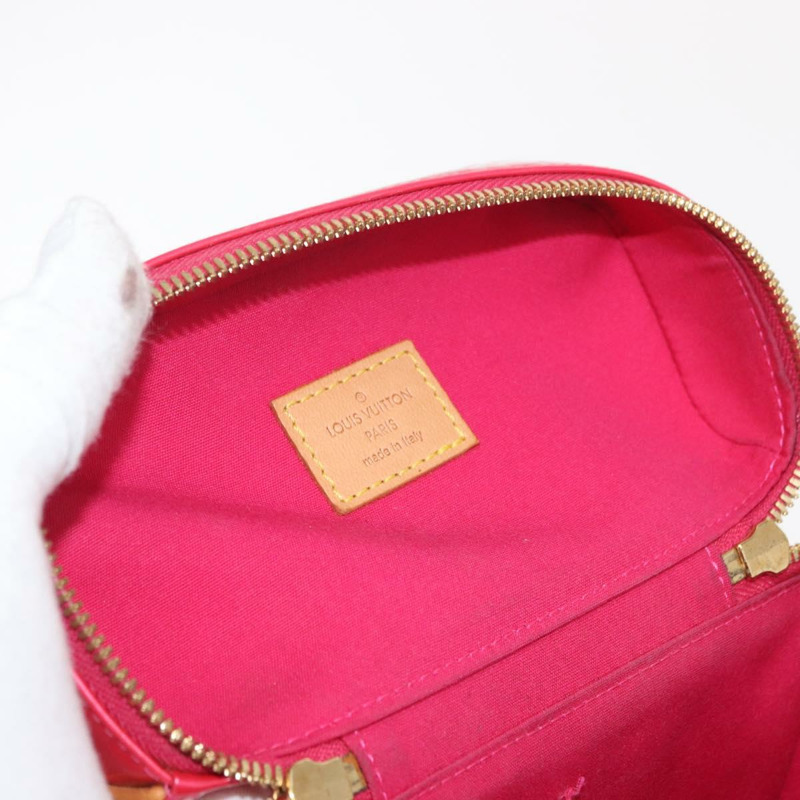 【日本直送】路易威登 Vernis Sullivan 豎款手提包，玫紅色 M91259，LV 正品 171369V-19