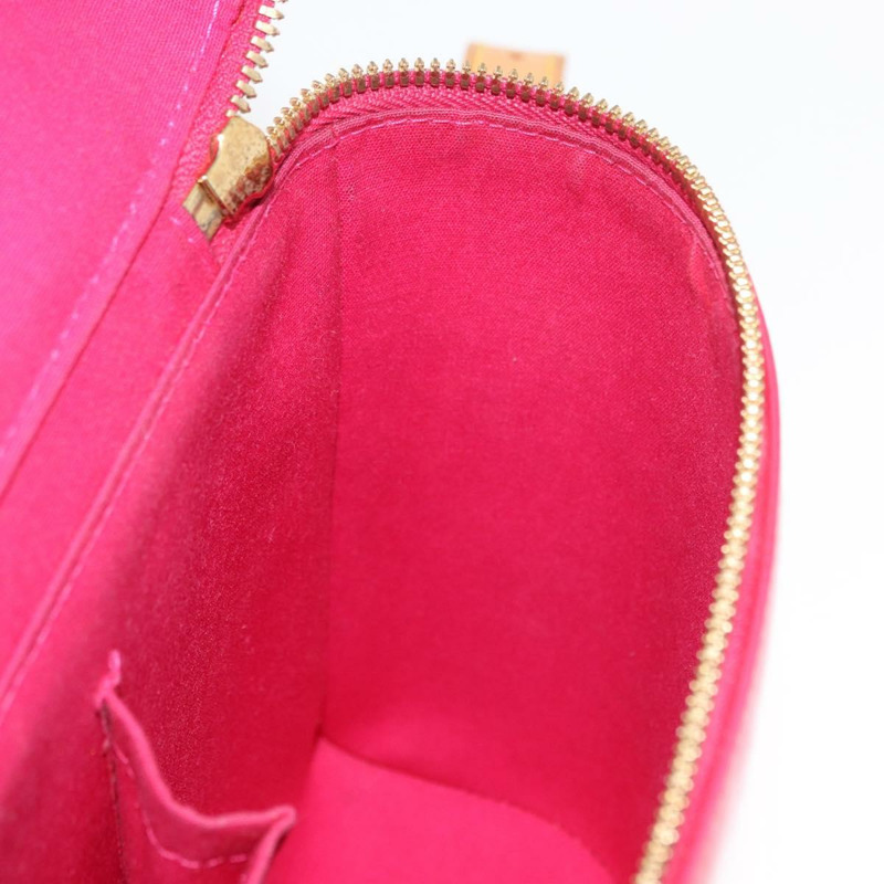 【日本直送】路易威登 Vernis Sullivan 豎款手提包，玫紅色 M91259，LV 正品 171369V-20