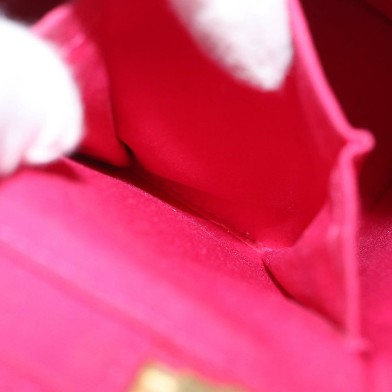 【日本直送】路易威登 Vernis Sullivan 豎款手提包，玫紅色 M91259，LV 正品 171369V-22