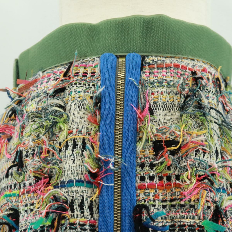 【日本直送】香奈兒斜紋軟呢多色半身裙 CC Auth 170807V-5