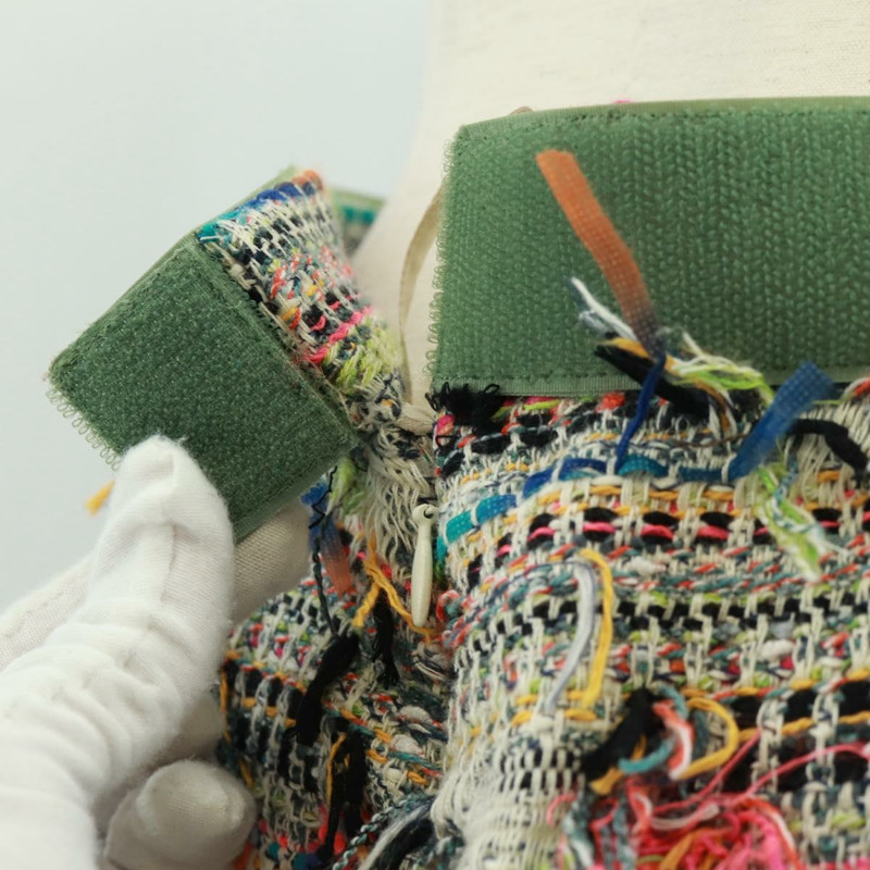 【日本直送】香奈兒斜紋軟呢多色半身裙 CC Auth 170807V-7