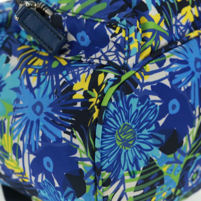 【日本直送】PRADA 雙肩包 尼龍 淺藍色 銀色 正品 169566V-16