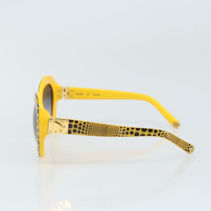 【日本直送】路易威登 Wave 超大太陽眼鏡，塑膠材質，黃色，LV 正品，貨號 170806SAV-3