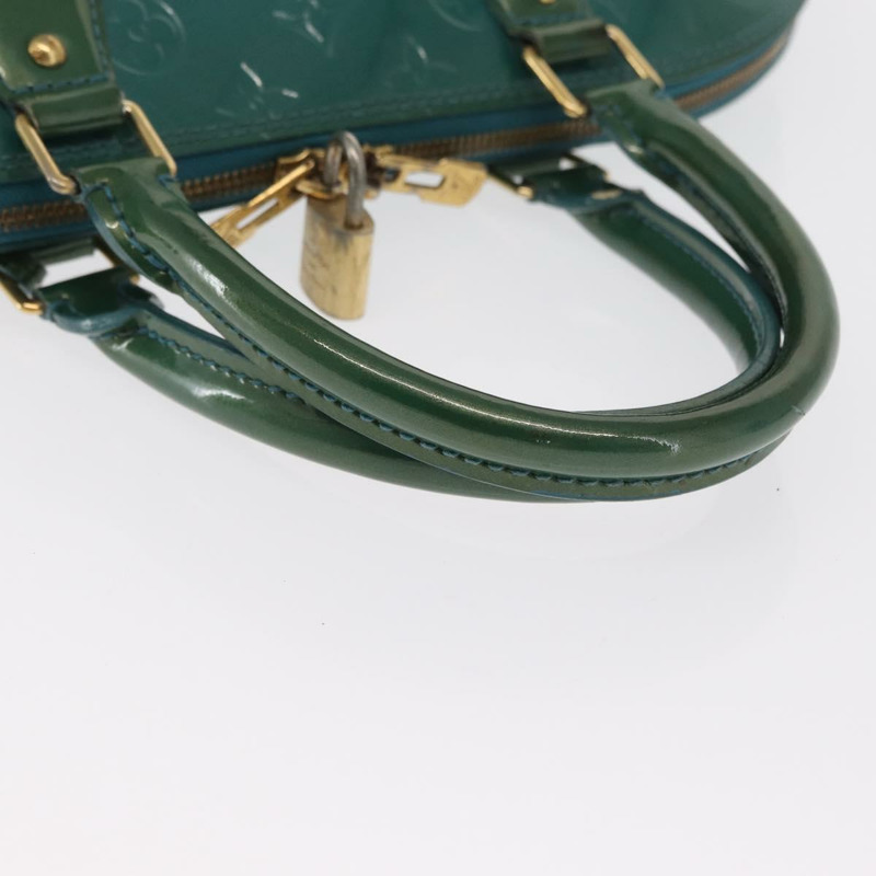 【日本直送】路易威登 Monogram Vernis Alma GM 手提包 藍色 Galatic M93628 正品 170793-6