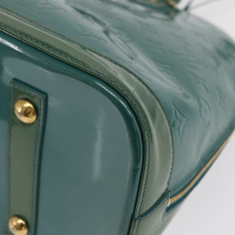 【日本直送】路易威登 Monogram Vernis Alma GM 手提包 藍色 Galatic M93628 正品 170793-13