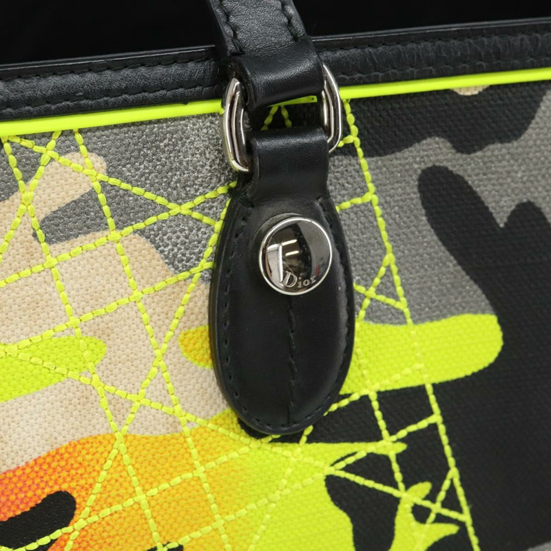 【日本直送】Christian Dior Anselm Lyle 迷彩帆布包 多色 銀色 正品 170745V-18