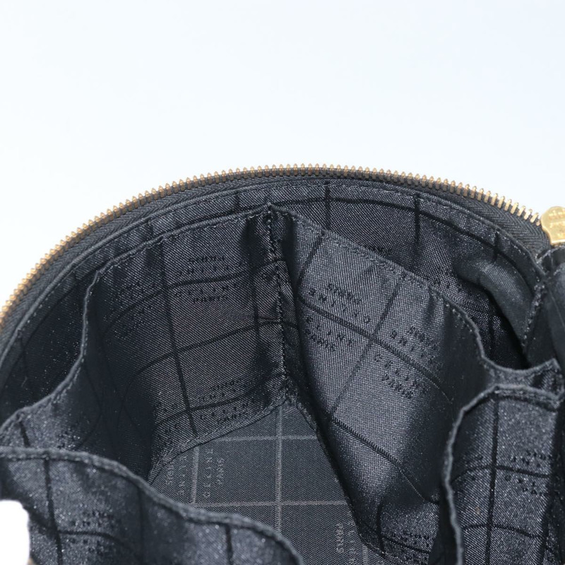 【日本直送】CELINE Vanity 手提包，黑色皮革，金色，正品，貨號 169907V-22