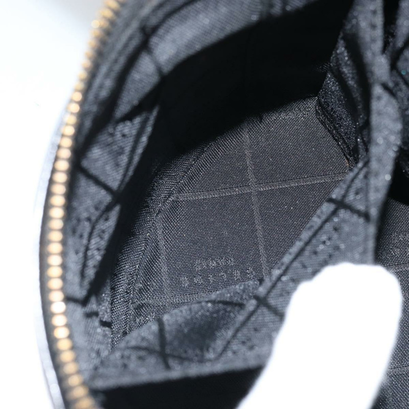 【日本直送】CELINE Vanity 手提包，黑色皮革，金色，正品，貨號 169907V-23