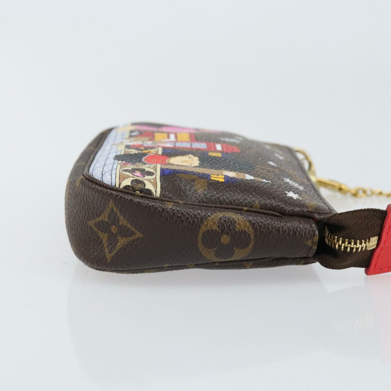 【日本直送】路易威登 Monogram Vivienne 迷你手拿包配件 M80863 LV 正品 169893M-2