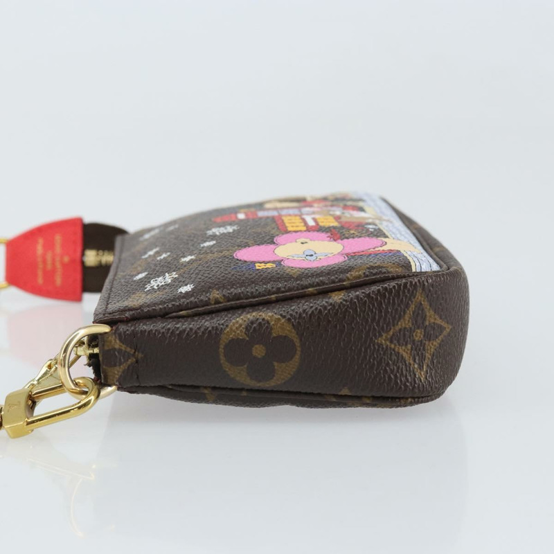 【日本直送】路易威登 Monogram Vivienne 迷你手拿包配件 M80863 LV 正品 169893M-3