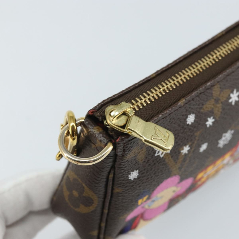 【日本直送】路易威登 Monogram Vivienne 迷你手拿包配件 M80863 LV 正品 169893M-8