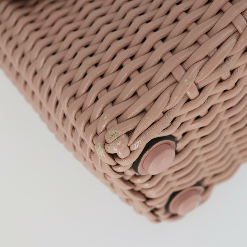 【日本直送】Salvatore Ferragamo Gancini 手提包 皮革 2way 粉紅色 Auth 159841V-15