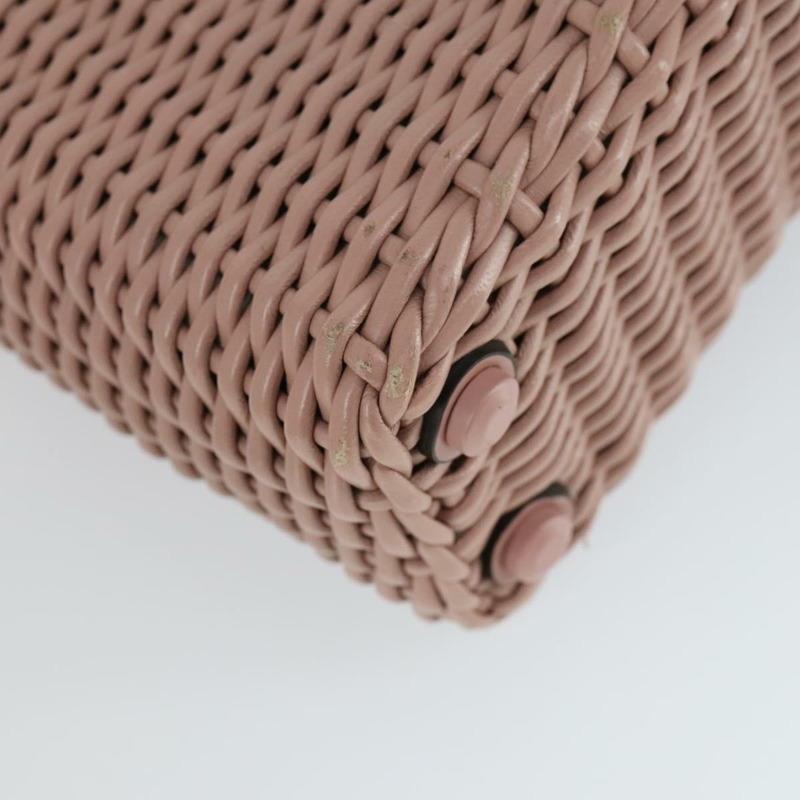 【日本直送】Salvatore Ferragamo Gancini 手提包 皮革 2way 粉紅色 Auth 159841V-17