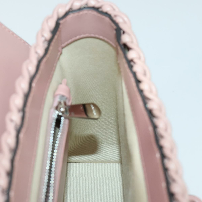 【日本直送】Salvatore Ferragamo Gancini 手提包 皮革 2way 粉紅色 Auth 159841V-21