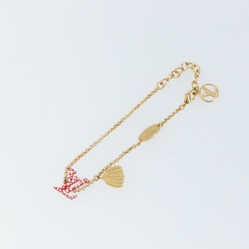 【日本直送】路易威登黃銅經典無限圓點手鐲，金色，型號 M0970A，正品編號 169923M-1