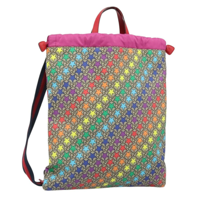 【日本直送】GUCCI 兒童雪莉系列 GG Supreme 雙肩包 PVC 紅色 550775 正品 169760V-0