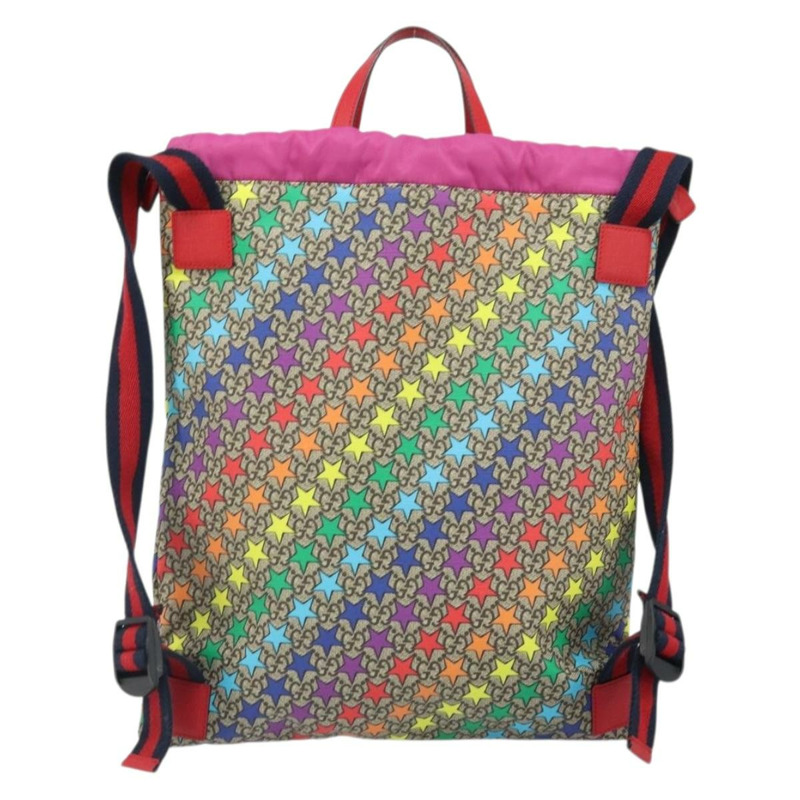 【日本直送】GUCCI 兒童雪莉系列 GG Supreme 雙肩包 PVC 紅色 550775 正品 169760V-1