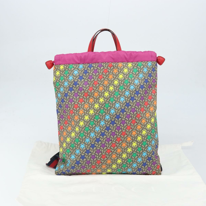 【日本直送】GUCCI 兒童雪莉系列 GG Supreme 雙肩包 PVC 紅色 550775 正品 169760V-11