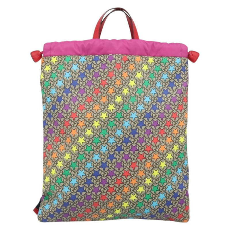 【日本直送】GUCCI 兒童雪莉系列 GG Supreme 雙肩包 PVC 紅色 550775 正品 169760V-12