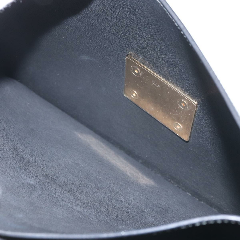 【日本直送】Salvatore Ferragamo Gancini 單肩包，皮革材質，金色/黑色，正品，貨號 169713V-25