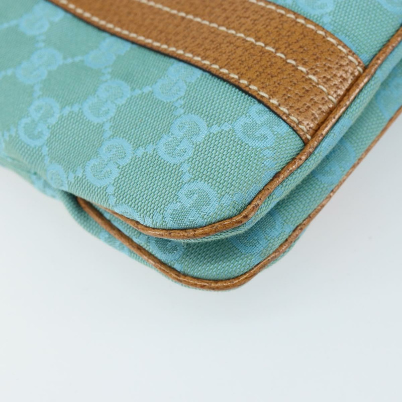 【日本直送】GUCCI GG帆布手提包 銀色/淺藍色 113014 正品 169720SAV-16