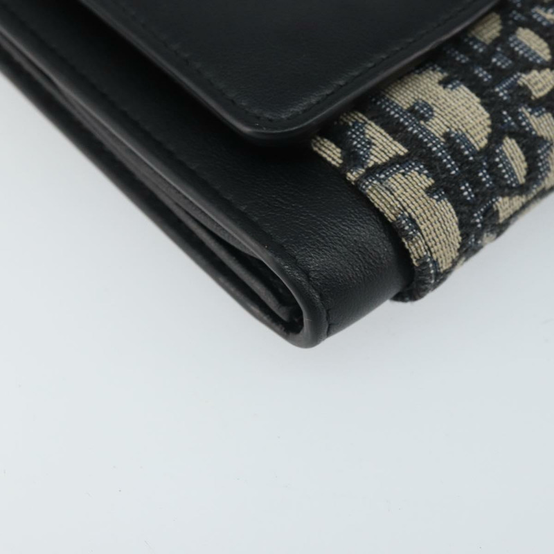 【日本直送】Christian Dior Trotter帆布Oblique Elite馬鞍包 海軍藍 正品 169716SAM-13