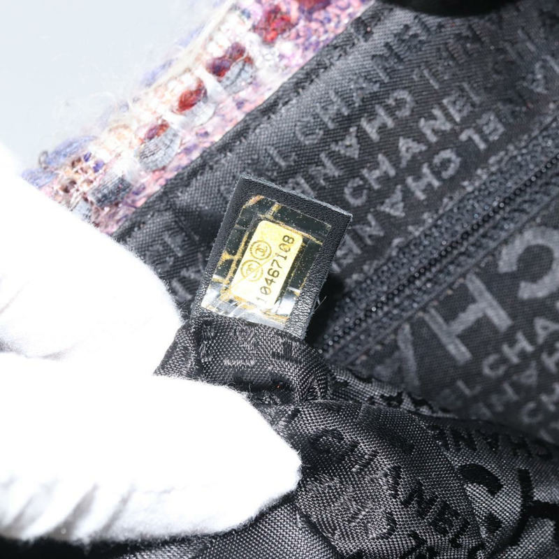 【日本直送】香奈兒山茶花鏈單肩背包，斜紋軟呢多色銀色雙C標誌，貨號169721SAV-10