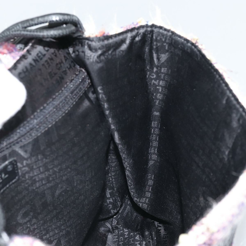 【日本直送】香奈兒山茶花鏈單肩背包，斜紋軟呢多色銀色雙C標誌，貨號169721SAV-19