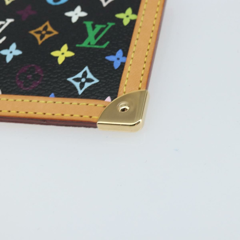 【日本直送】路易威登 (LOUIS VUITTON) 多色 Pochette Cles 零錢包 黑色 M13664 LV 正品 171366SAV-6