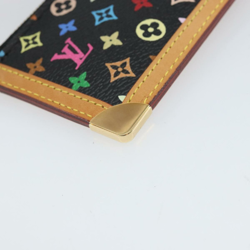 【日本直送】路易威登 (LOUIS VUITTON) 多色 Pochette Cles 零錢包 黑色 M13664 LV 正品 171366SAV-15