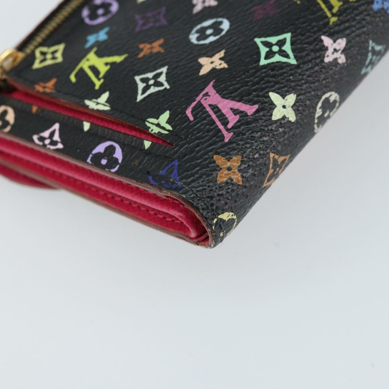 【日本直送】路易威登 Monogram Multicolor Portefeuille Joy 皮夾 M60282 LV Auth 170638V-15