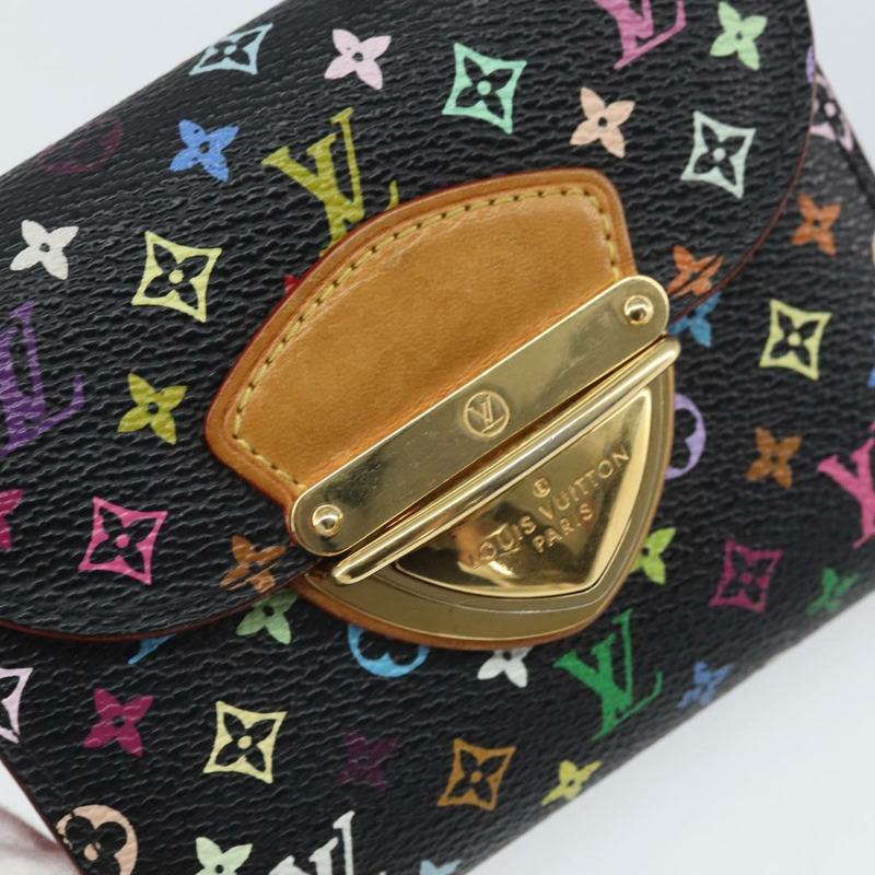 【日本直送】路易威登 Monogram Multicolor Portefeuille Joy 皮夾 M60282 LV Auth 170638V-17