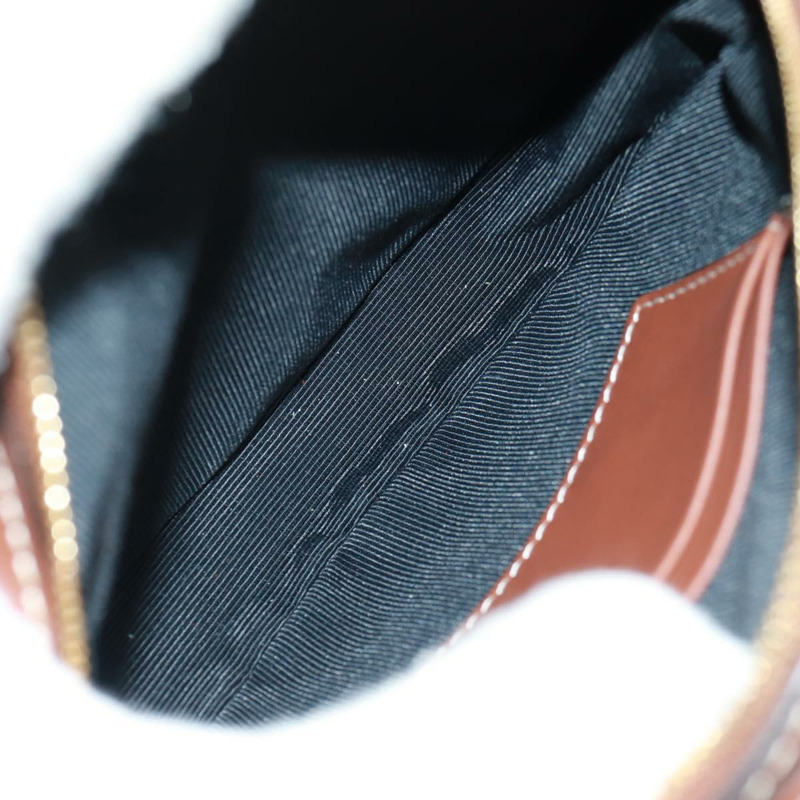 【日本直送】BURBERRY帆布肩包 米色 金色 正品 169776M-9